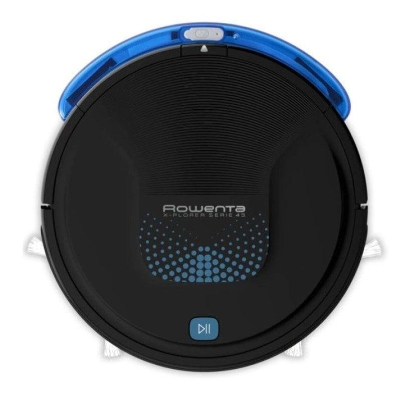 Saugroboter mit Wischfunktion Rowenta X-Plorer Serie 45 RR8275 Navigationsklasse Sensor 70 dB 150 Min