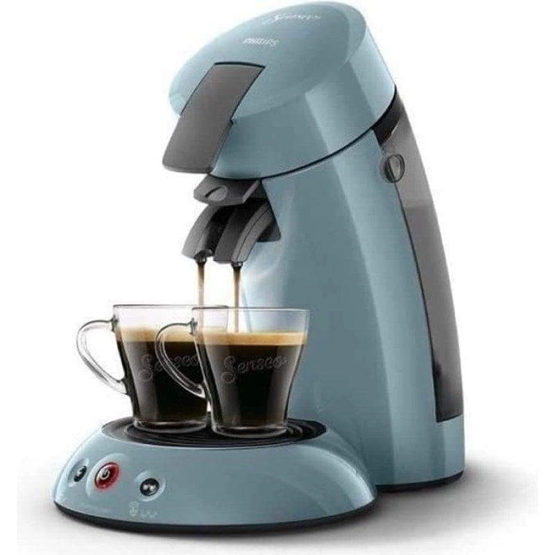 Kapselmaschine Philips Senseo Original HD6553/21 0,7L 1 Bar Blau mit Doppelbezug