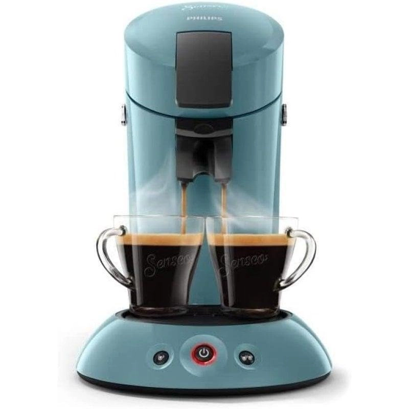 Kapselmaschine Philips Senseo Original HD6553/21 0,7L 1 Bar Blau mit Doppelbezug