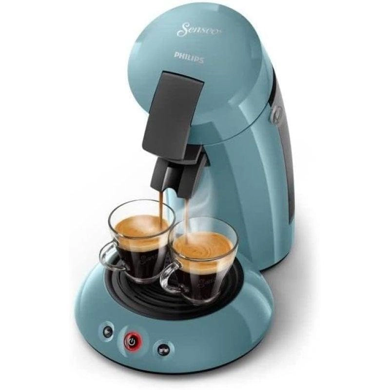 Kapselmaschine Philips Senseo Original HD6553/21 0,7L 1 Bar Blau mit Doppelbezug