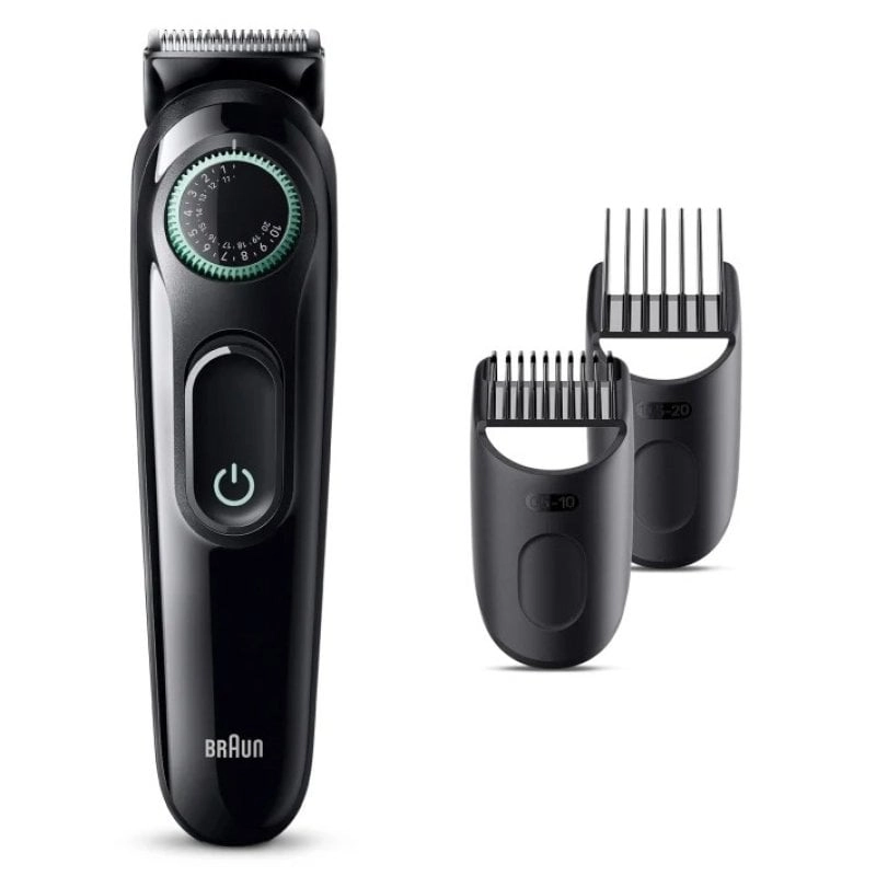Braun BeardTrimmer 3 BT3411 Schwarzer kabelloser Bartschneider