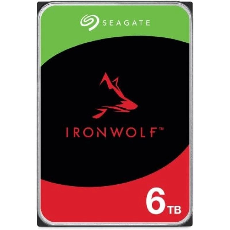 Seagate Ironwolf NAS 3,5 Zoll, 6 TB, SATA 3