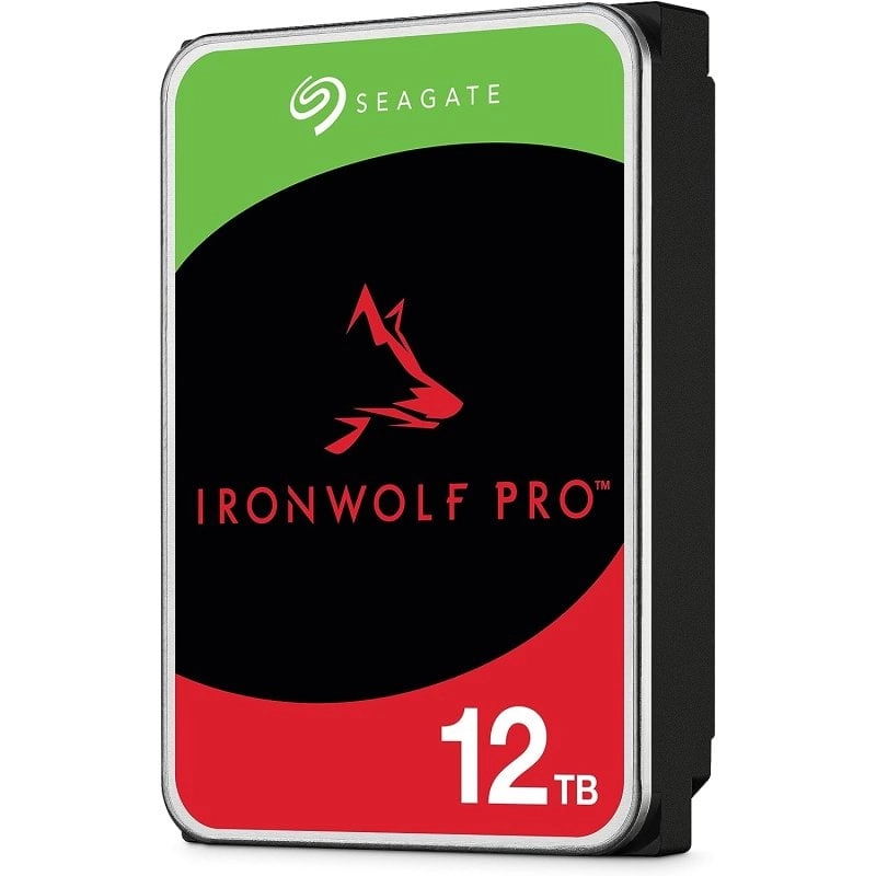 Seagate IronWolf Pro ST12000NT001 Interne Festplatte 12 TB 7200 RPM 256 MB 3.5" Serial ATA III