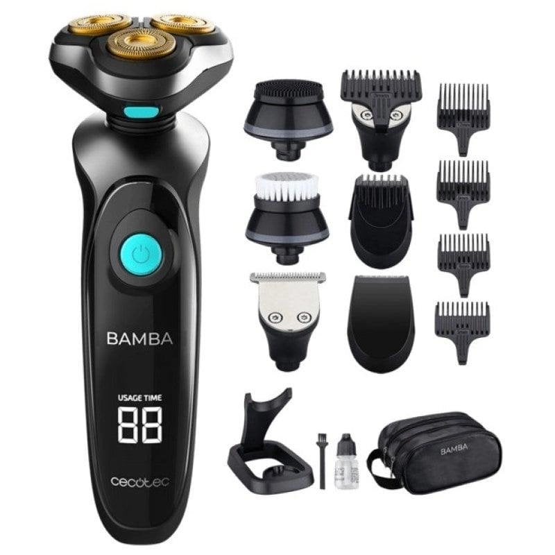 Präzisionstrimmer Cecotec Bamba PrecisionCare TwistGroom kabellos 10-in-1, wasserdicht, LED