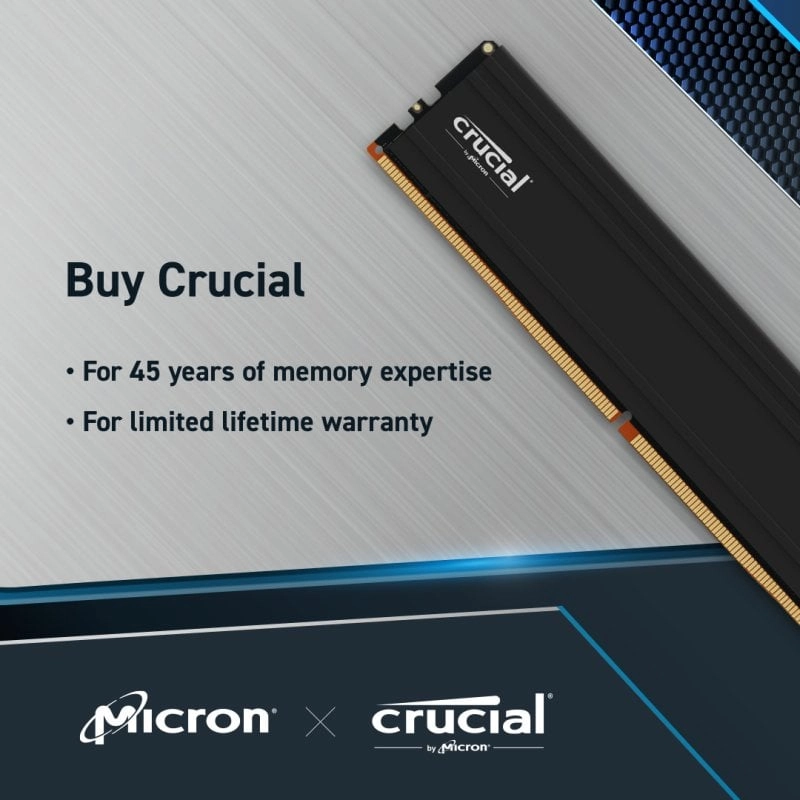 Crucial Pro Speichermodul 24 GB 1 x 24 GB DDR5 5600 MHz