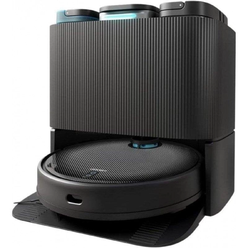 Saugroboter mit Wischfunktion Cecotec Conga 11090 Spin Revolution Home&Wash Mit Absaugstation Navigationsklasse Laser 5.000 Pa Sprachsteuerung Für Haustiere