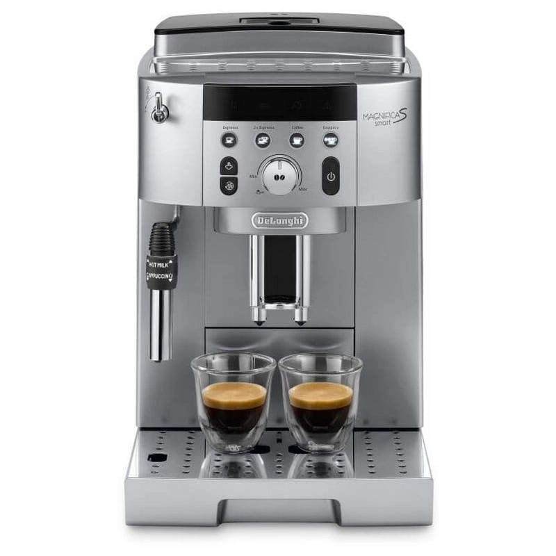 DeLonghi Magnifica S Smart Espresso-Vollautomat 15 Bar Silber