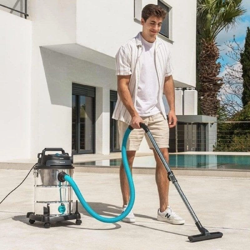 Industriestaubsauger Cecotec Conga RockStar Wet & Dry Steel Pro 1600W 30L HEPA Metallbehälter
