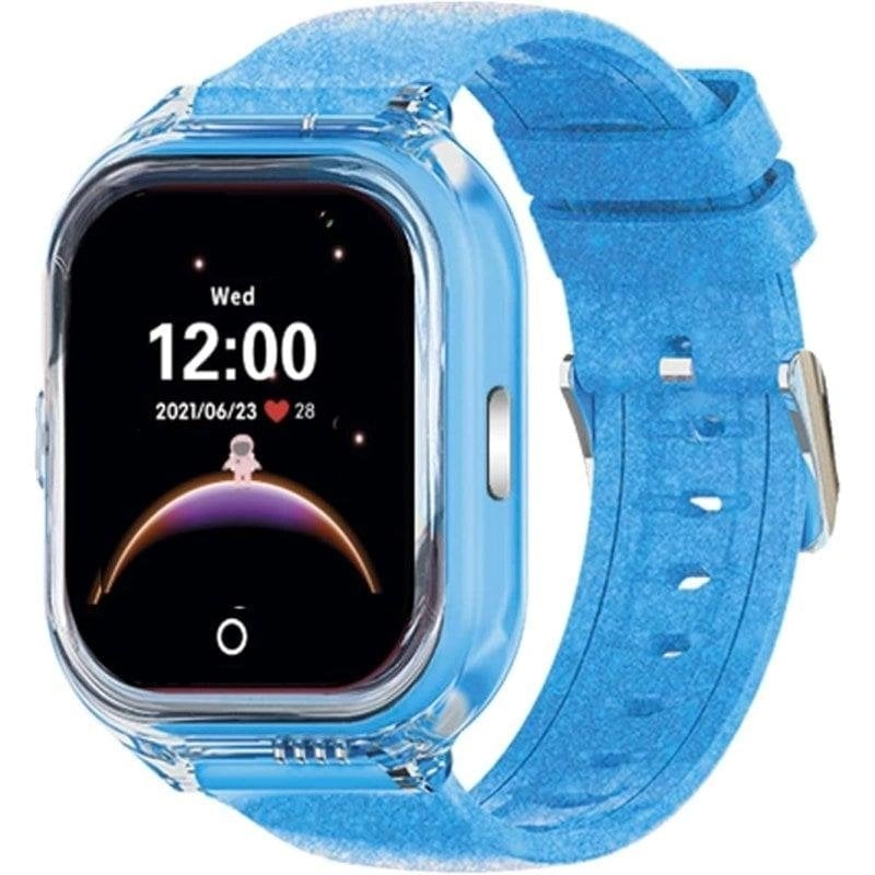 SaveFamily Enjoy 4G GPS 1.4" IPS Blau IP67 Kinder Smartwatch SOS-Knopf Videotelefonie