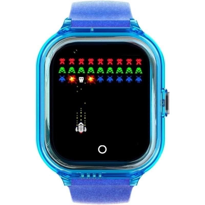 SaveFamily Enjoy 4G GPS 1.4" IPS Blau IP67 Kinder Smartwatch SOS-Knopf Videotelefonie