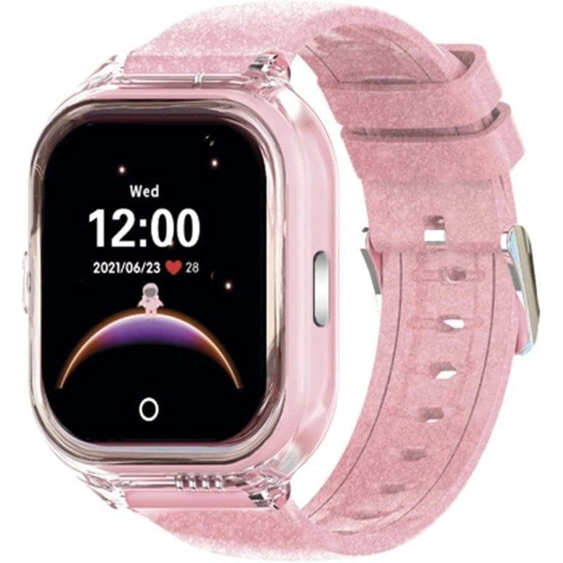 SaveFamily Enjoy 4G GPS 1.4" IPS Rosa Wasserdicht IP67 Kindersmartwatch