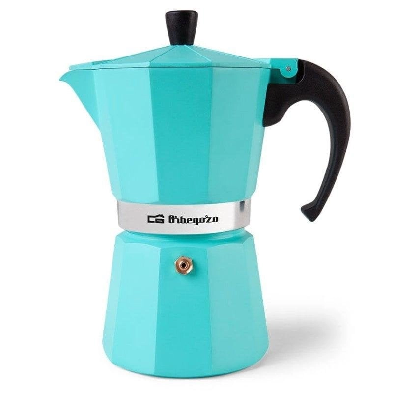 Kaffeemaschine Italienisch Orbegozo KFV 945 9 Tassen Mint Sicherheitsventil Ergonomischer Griff
