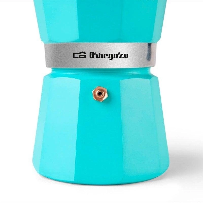 Kaffeemaschine Italienisch Orbegozo KFV 945 9 Tassen Mint Sicherheitsventil Ergonomischer Griff