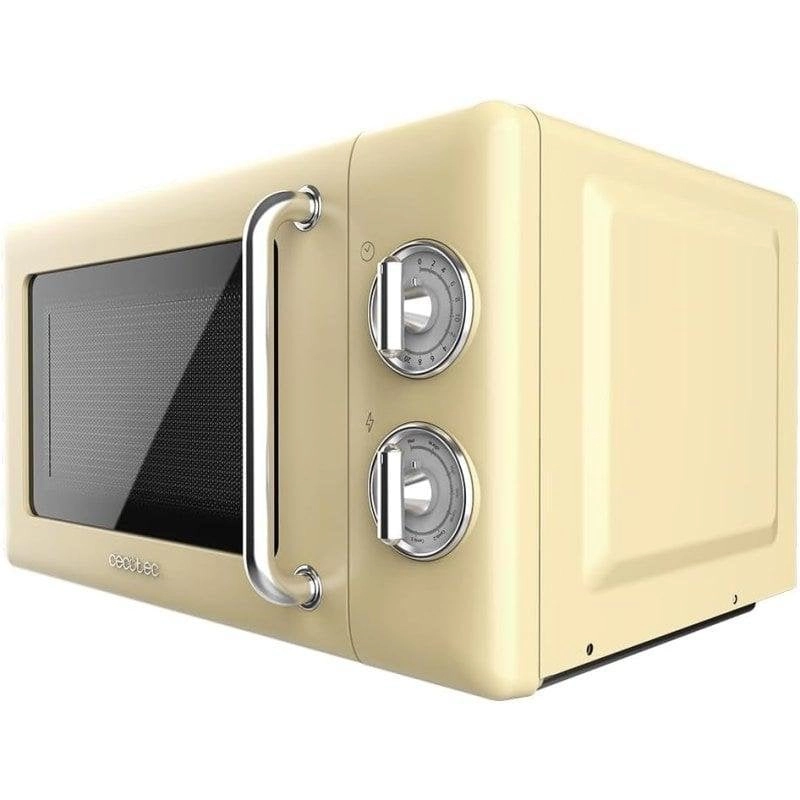 Mikrowelle Cecotec 01708 20L 700W mit Grill Retro Design und Auftaufunktion