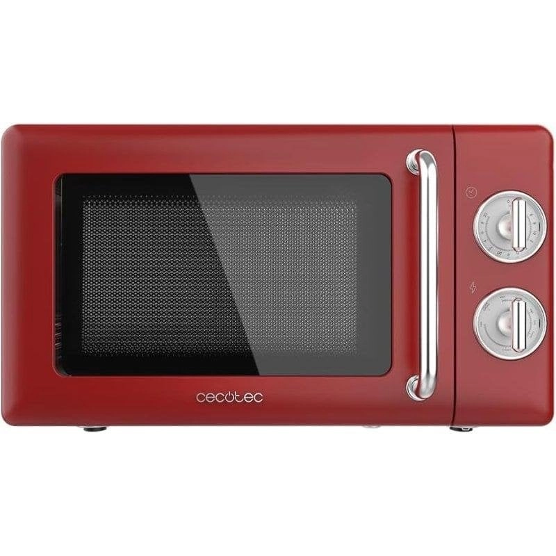 Mikrowelle Cecotec 01710 20L 700W mit Grill Retro-Design Edelstahl