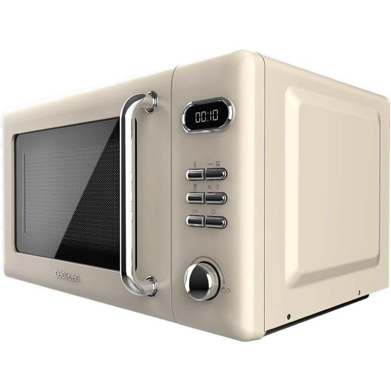 Mikrowelle Cecotec 01714 20L 700W mit Grill 8 Automatikprogramme Beige