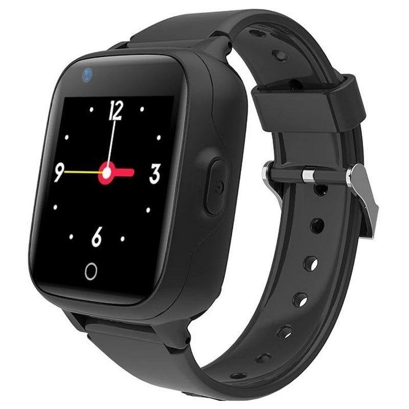 Leotec Kids Allo Plus 4G GPS 1.4" IPS Schwarz Einheitsgröße Kinder SOS Schlafüberwachung