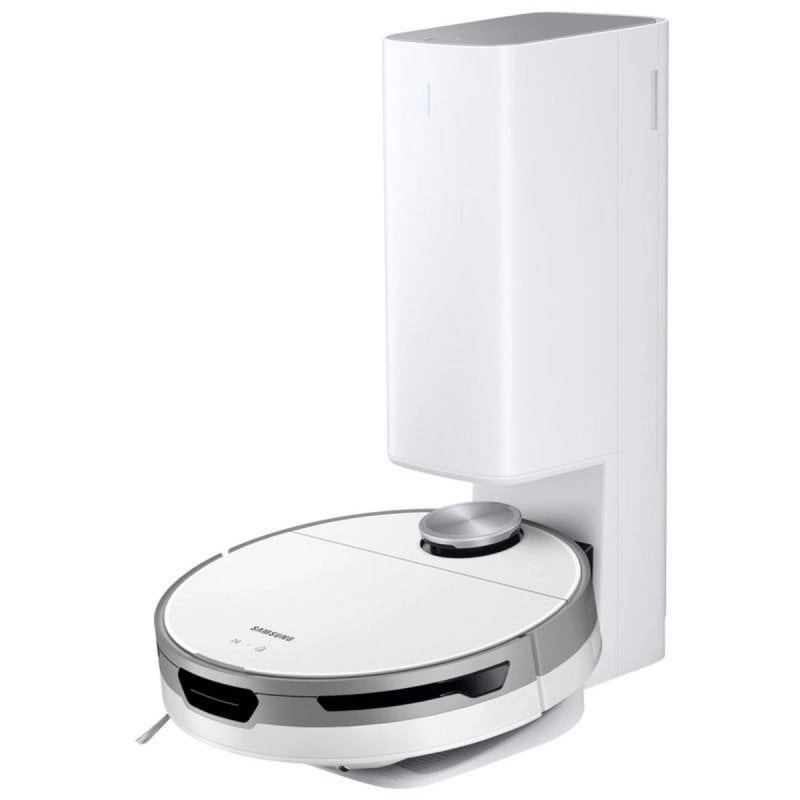Samsung Jet Bot+ Roboterstaubsauger mit Reinigungsstation, Weiß
