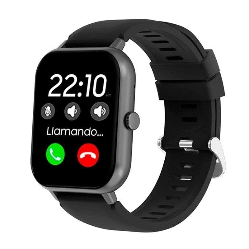 Cool Forest Bluetooth 42mm 1.83" Digital Schwarz Wasserdicht IP67 SpO2 Puls Schlaftracker