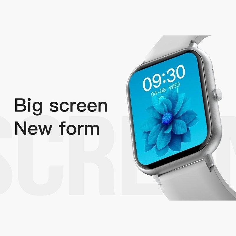 Cool Forest Bluetooth 42mm 1.83" Digital Schwarz Wasserdicht IP67 SpO2 Puls Schlaftracker
