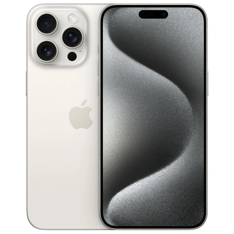 Apple iPhone 15 Pro Max 17 cm (6.7") Dual-SIM iOS 17 5G USB Typ-C 512 GB Titan, Weiß