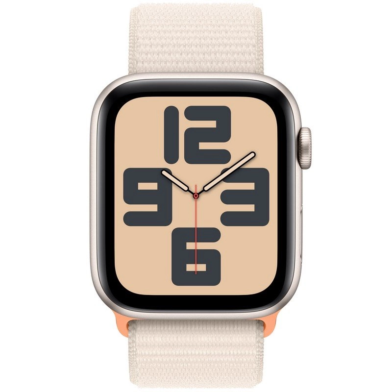 Apple Watch SE OLED 44 mm Digital 368 x 448 Pixel Touchscreen Beige WLAN GPS (MRE63QL/A)
