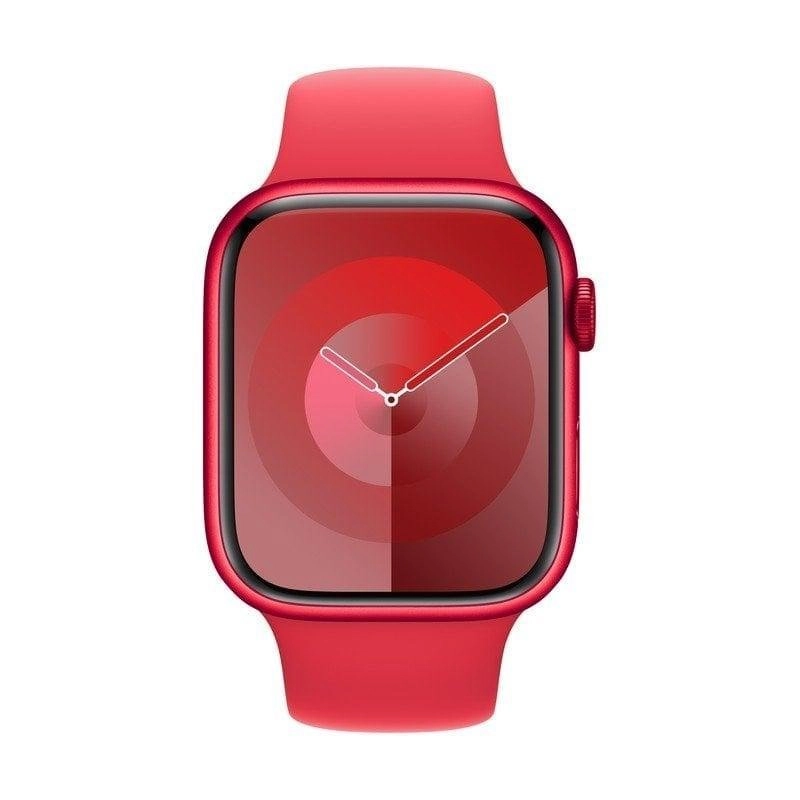 Apple Watch Series 9 GPS + Cellular 45mm Retina OLED Rot M/L SpO2 Pulsmesser Schlafmonitor SOS