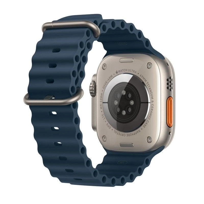 Apple Watch Ultra 2 GPS + Cellular 49mm OLED Titan Blau Starker Titanrahmen IP6X SpO2