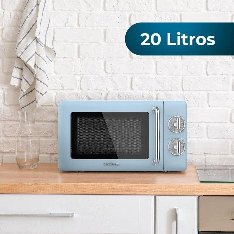 Mikrowelle Cecotec 01701 20L 700W Retrodesign 6 Leistungsstufen Auftaufunktion