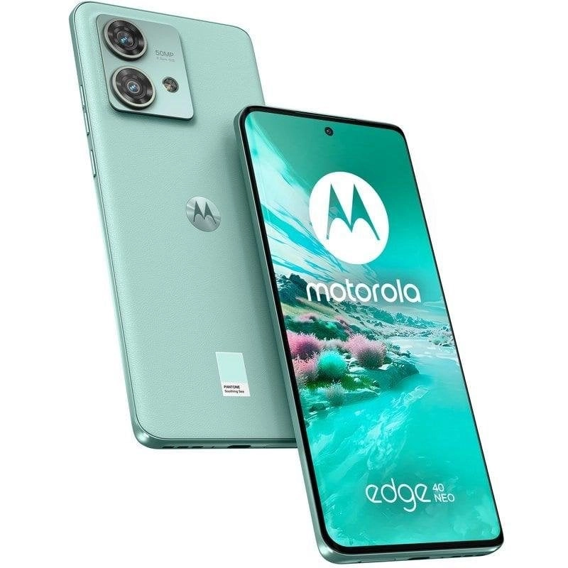 Motorola Edge 40 Neo 12GB 256GB 6.55" pOLED 5G Dual SIM IP68 NFC 68W Android 13 Soothing Sea