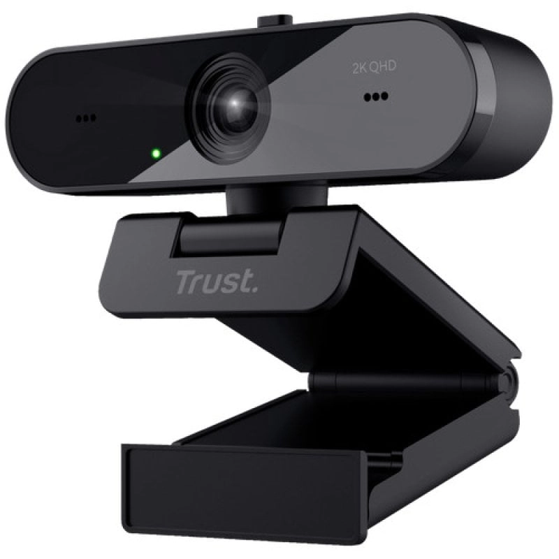 Trust Taxon Webcam 2560 x 1440 Pixel USB 2.0 Schwarz
