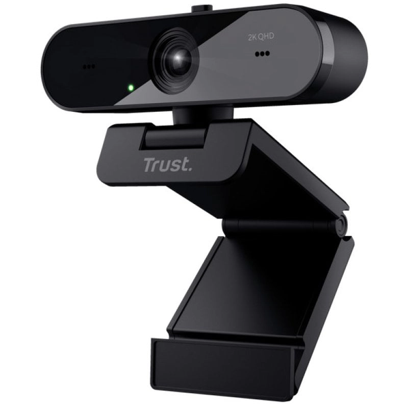 Trust Taxon Webcam 2560 x 1440 Pixel USB 2.0 Schwarz