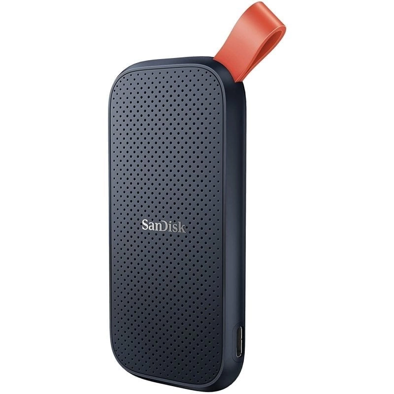 SanDisk SDSSDE30-2T00-G26 Externes Solid State Drive 2 TB USB Typ-C 3.2 Gen 2 (3.1 Gen 2) Schwarz