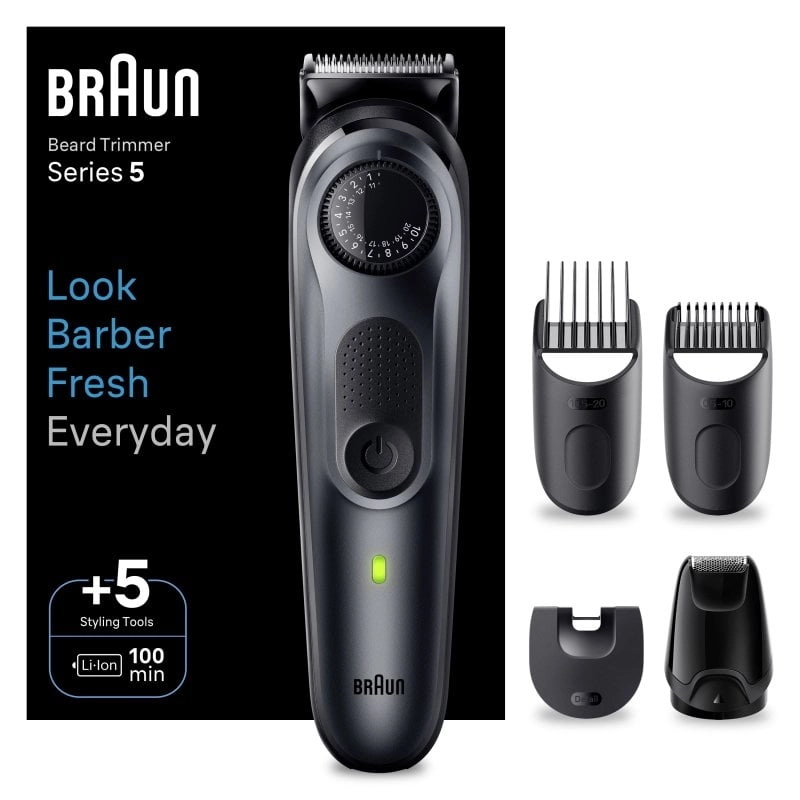 Braun BeardTrimmer 5 BT5420 Akku-Bartschneider schwarz