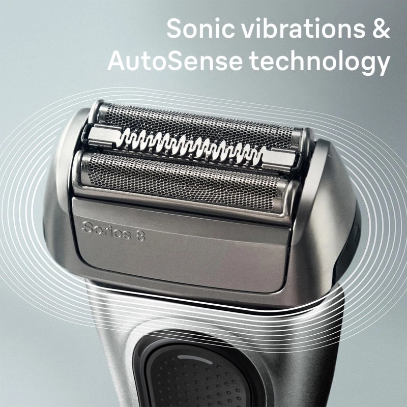 Braun Series 8 8517s Akku-Rasierer Silber