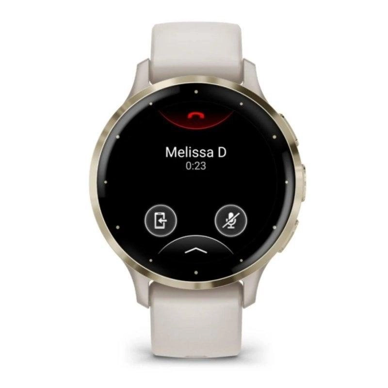 Garmin Venu 3S Bluetooth GPS NFC 41mm AMOLED Gold Ivory M Wasserfest 5ATM SpO2 Schlaftracking