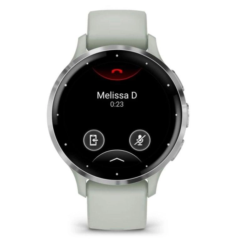 Garmin Venu 3S Bluetooth GPS NFC 41mm AMOLED Grau Silber Unisex 5ATM SpO2 Puls Schlaf