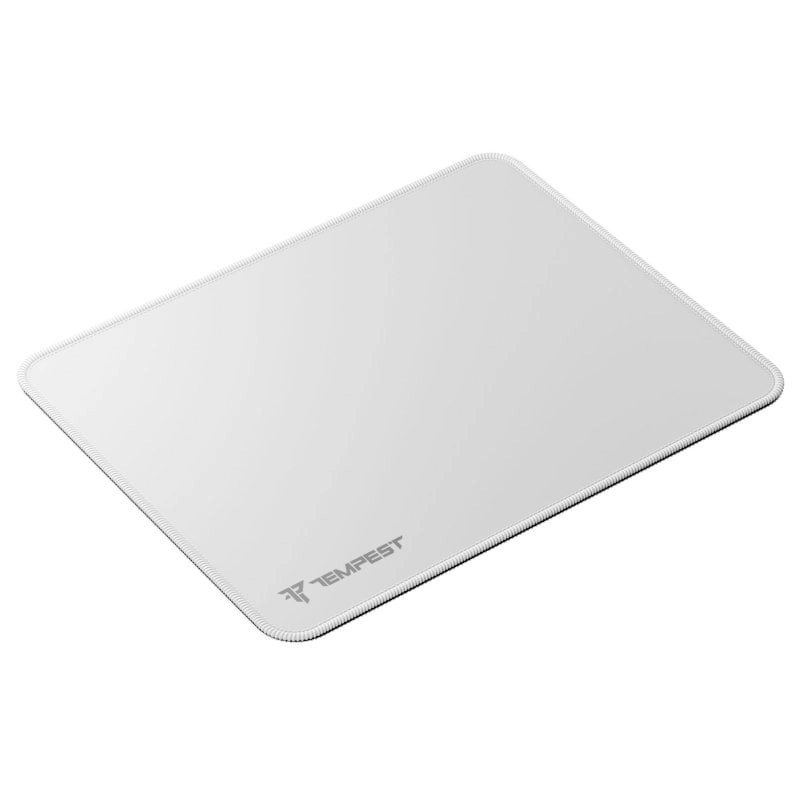 Tempest Mauspad 46x36cm 3mm Weiß Gaming Mauspad