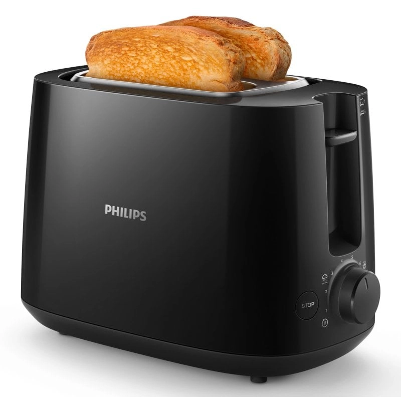 Philips Daily Collection HD2581/90 Toaster 2 Scheibe(n) 830 W Schwarz