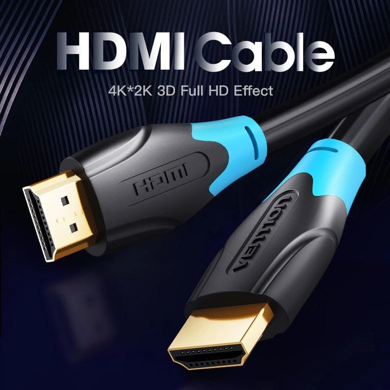 Vention AACBH HDMI-Kabel 2.0 4K Stecker/Stecker 2 m, schwarz