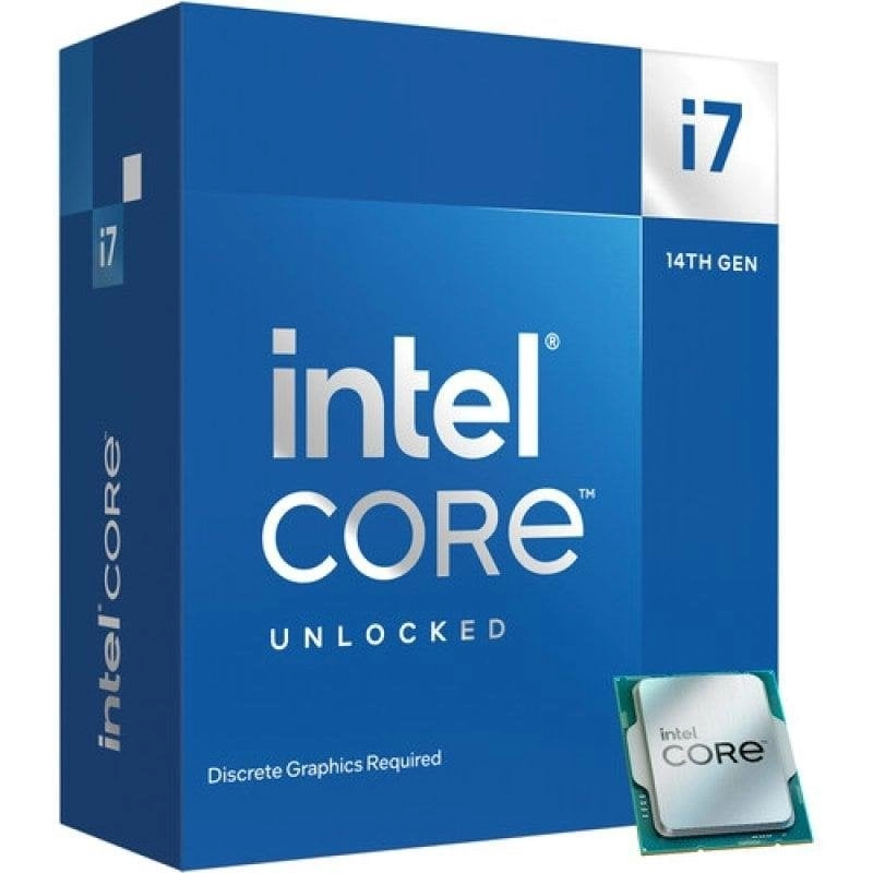 Prozessor Intel Core i7-14700KF 20 Kerne 3,4 GHz Basistakt 5,6 GHz Turbo-Takt Übertaktung