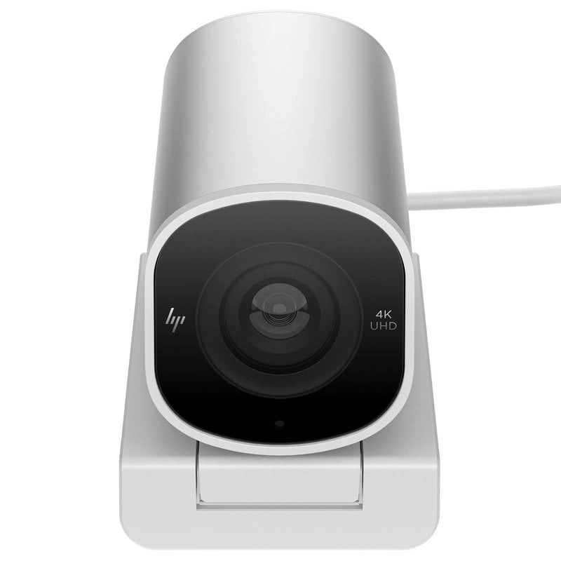 HP 960 4K Streaming Webcam 8 MP 3840 x 2160 Pixel USB Silber