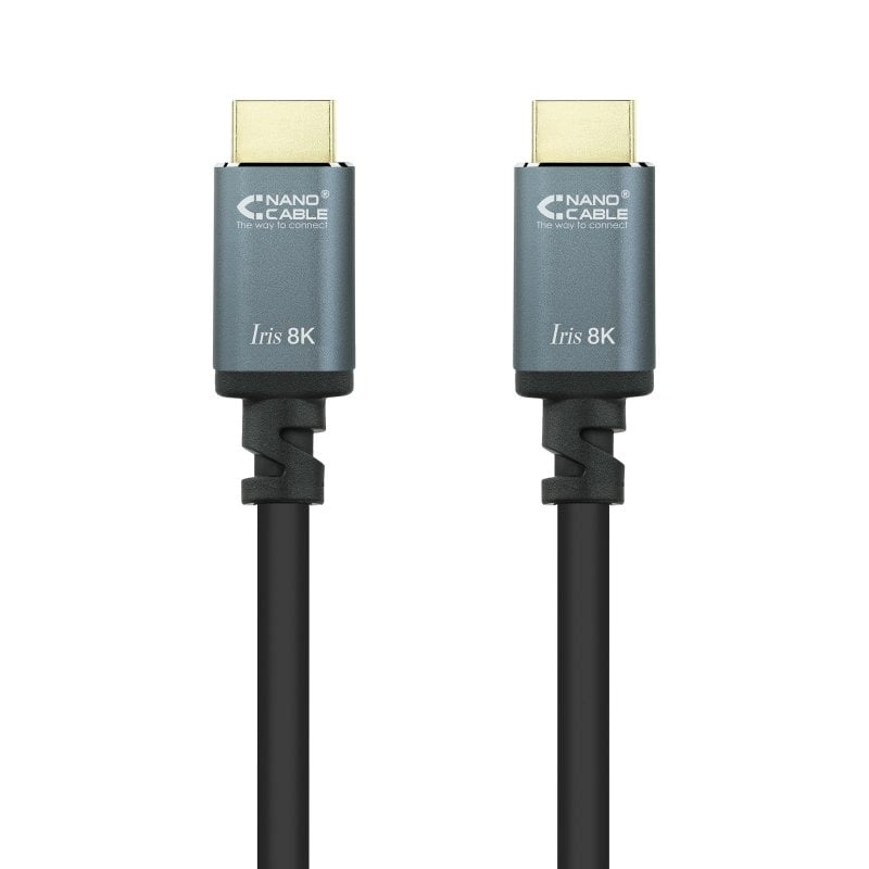 Nanocable HDMI 2.1 Kabel IRIS 8K A/M-A/M Schwarz 10m