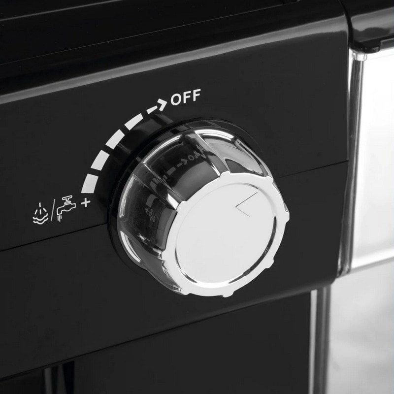 Ufesa Brescia CE7244 Espressomaschine, 20 Riegel, Schwarz/Edelstahl