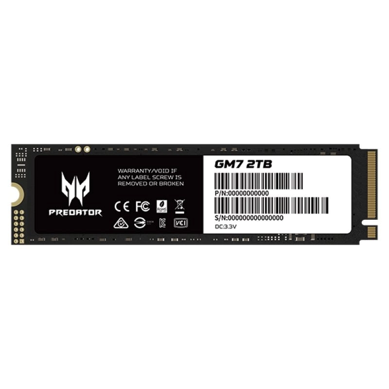 Acer Predator GM7 2 TB SSD M.2 PCI Express 4.0 NVMe