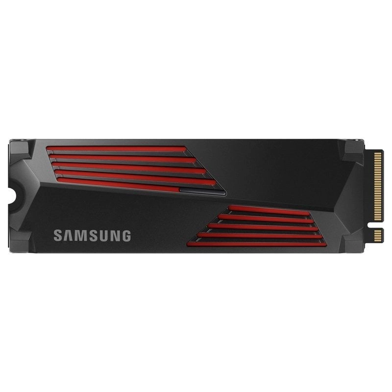 Samsung 990 PRO 1 TB PCIe 4.0 NVMe M.2 SSD mit Kühlkörper