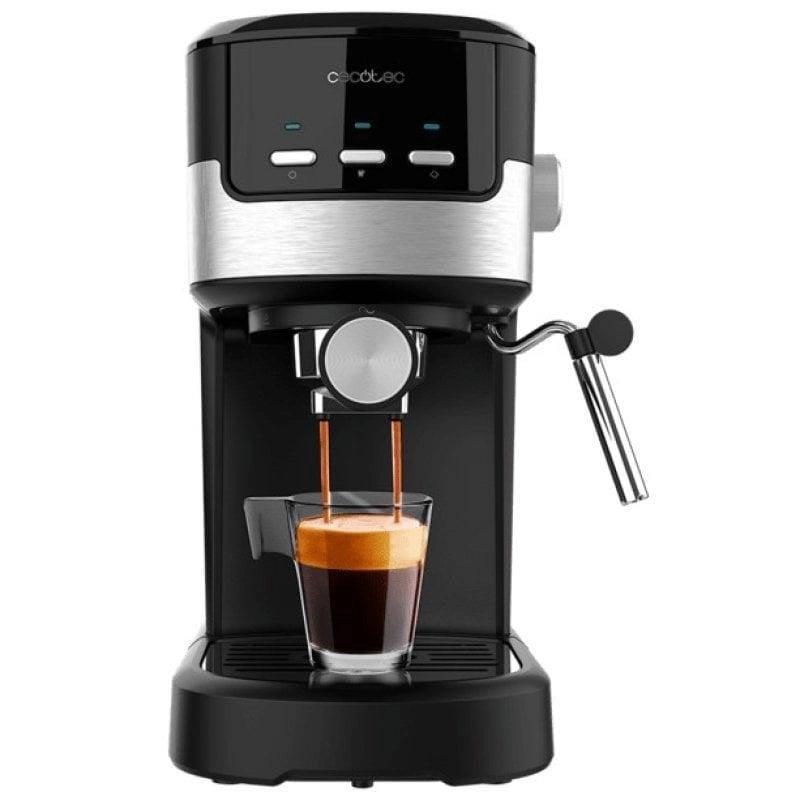 Kaffeemaschine Espresso Cecotec Power Espresso 20 Pecan 1,25L 20 bar mit Milchaufschäumer