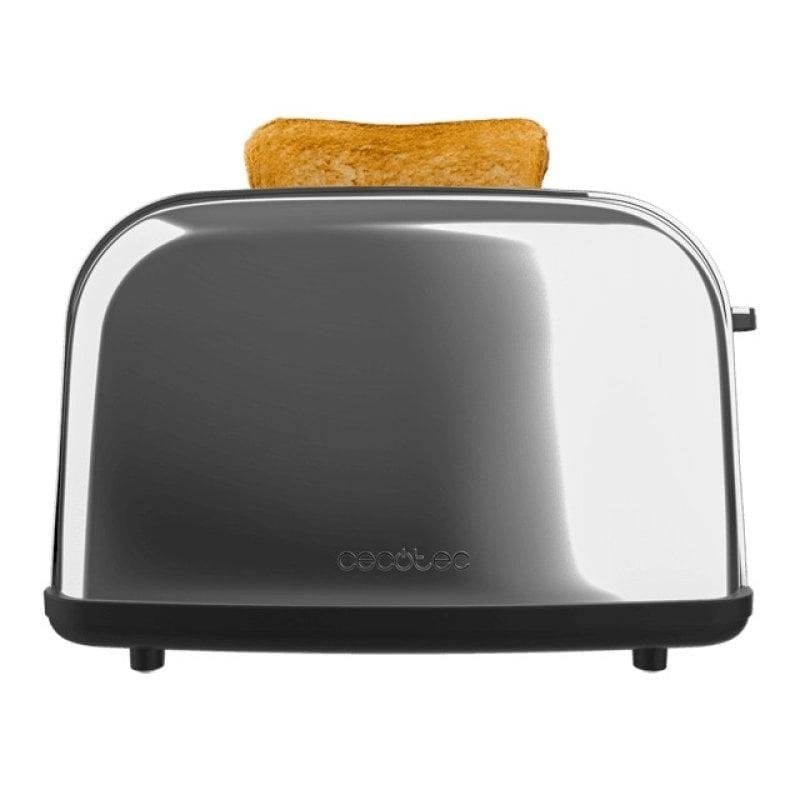 Tostadora Cecotec Toastin' time 850 Inox Lite 2 Scheiben 850W Edelstahl Pop-up
