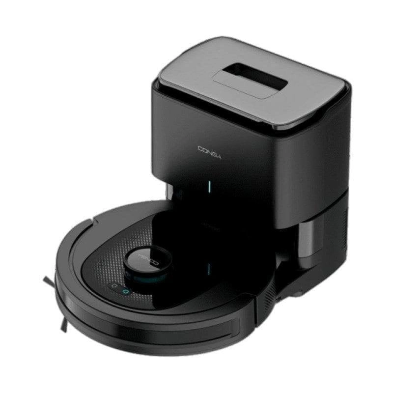 Saugroboter mit Wischfunktion Cecotec Conga 7490 Ultimate Home X-Treme Mit Absaugstation Navigationsklasse LiDAR 4.000 Pa Sprachsteuerung