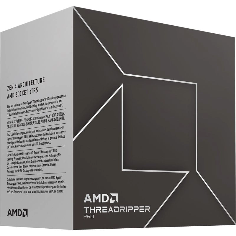 AMD Ryzen Threadripper PRO 7995WX Prozessor 2,5 GHz 384 MB L3 Box